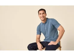 Polo de punto fino prémium para hombre