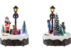 Pueblo navideño LED