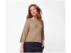 Pullover de punto para mujer, con mangas 3/4.