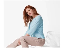 Pullover de punto para mujer, con mangas 3/4.