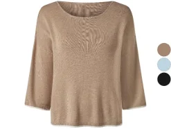 Pullover de punto para mujer, con mangas 3/4.