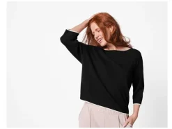 Pullover de punto para mujer, con mangas 3/4.