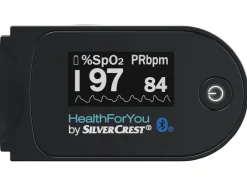 Pulsioxímetro »SPO 55«, con aplicación HealthForYou