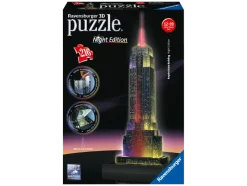 Puzzle 3D con luz LED