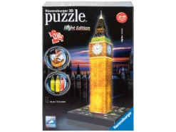 Puzzle 3D con luz LED