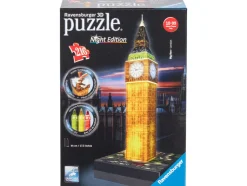 Puzzle 3D con luz LED