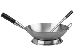 Quemador de gas con set de wok