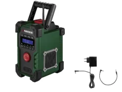 Radio de obra a batería 20 V/ 12 V/ 230 V »PBR 10 A1« sin batería - sin cargador
