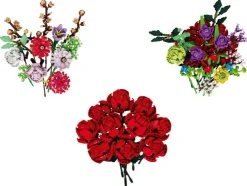 Ramo de flores de bloques de construcción »Clippys«
