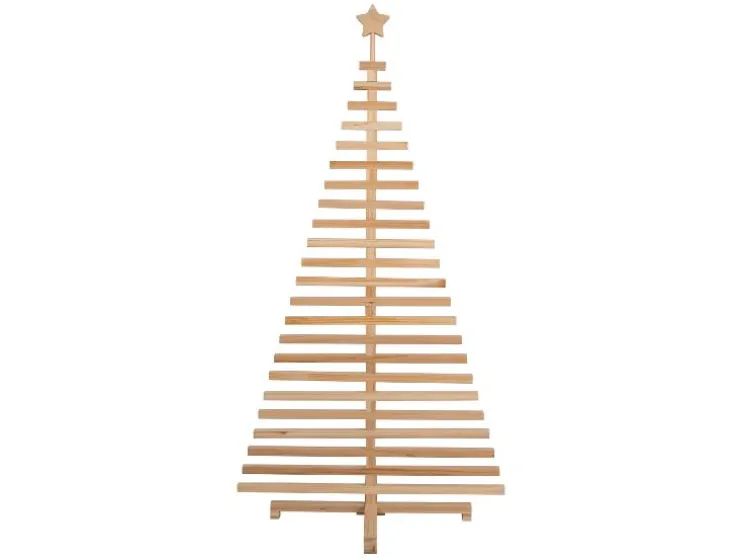 Árbol de Navidad de madera 160 cm.