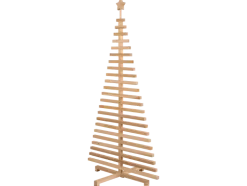 Árbol de Navidad de madera con ramas giratorias