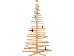 Árbol de Navidad de madera con ramas giratorias
