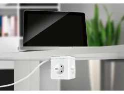 Regleta en cubo con puertos USB