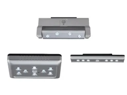 Regleta LED bajo armario con sensor de movimiento.
