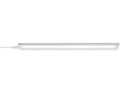 Regleta LED bajo armario con 3 tonos de blanco seleccionables.