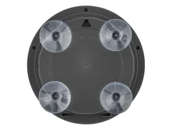 Reloj de baño radio controlado, con 4 ventosas traseras.