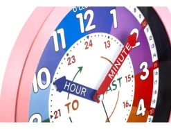 Reloj de pared educativo analógico