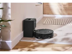 Robot aspirador 2 en 1 con estación de vaciado.
