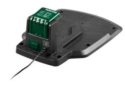 Robot cortacésped de 20 V »PAMRC 250 A1 City«, con batería y estación de carga.