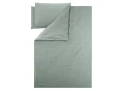 Ropa de cama de lujo de satén, mezcla de algodón y bambú, 260 x 220 cm