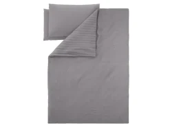 Ropa de cama de lujo de satén, mezcla de algodón y bambú, 260 x 220 cm