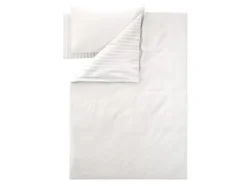 Ropa de cama de lujo de satén, mezcla de algodón y bambú, 260 x 220 cm