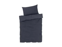Ropa de cama de mezcla de lino 150 x 220 cm
