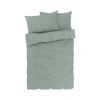 Ropa de cama de mezcla de lino 260 x 220 cm