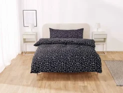 Ropa de cama de microfibra satinada tamaño normal