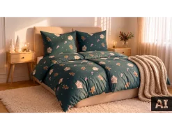 Ropa de cama de microfibra y franela fina, 150 x 220 cm.