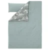 Ropa de cama de satén reversible 150 x 220 cm