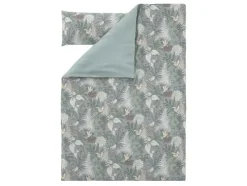 Ropa de cama de satén reversible 150 x 220 cm