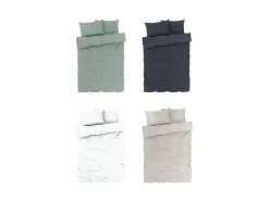 Ropa de cama mezcla de lino tamaño grande