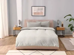 Ropa de cama mezcla de lino tamaño grande