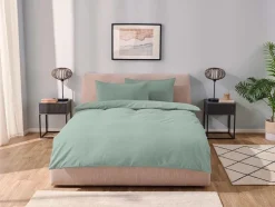 Ropa de cama mezcla de lino tamaño grande