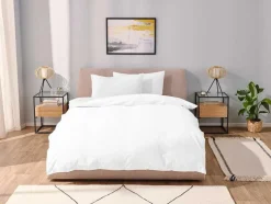Ropa de cama mezcla de lino tamaño grande