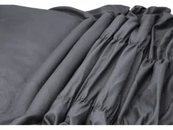 Ropa de cama reversible de satén de microfibra, 150 x 220 cm