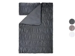 Ropa de cama reversible de satén de microfibra, 150 x 220 cm