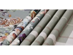 Ropa de cama reversible de satén de microfibra, 150 x 220 cm
