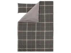 Ropa de cama reversible de satén de microfibra, 150 x 220 cm