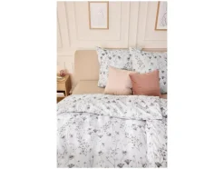Ropa de cama reversible de satén, 150 x 220 cm