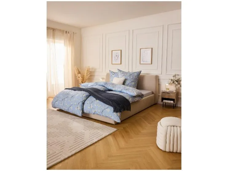 Ropa de cama reversible de satén, 150 x 220 cm