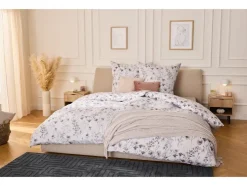 Ropa de cama reversible de satén, 150 x 220 cm