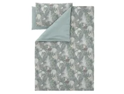 Ropa de cama reversible de satén , 260 x 220 cm.