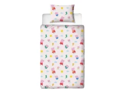 Ropa de cama reversible infantil »Bluey / Peppa Pig« 150 x 220 cm