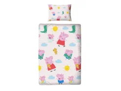 Ropa de cama reversible infantil »Bluey / Peppa Pig« 150 x 220 cm