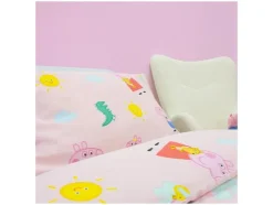 Ropa de cama reversible infantil »Bluey / Peppa Pig« 150 x 220 cm