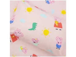 Ropa de cama reversible infantil »Bluey / Peppa Pig« 150 x 220 cm