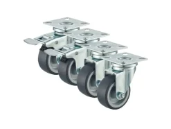 Ruedas dobles / Ruedas pivotantes / Mini ruedas pivotantes