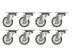 Ruedas pivotantes / Ruedas para muebles / Ruedas de transporte